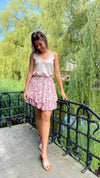 Little flower skirt - Pink