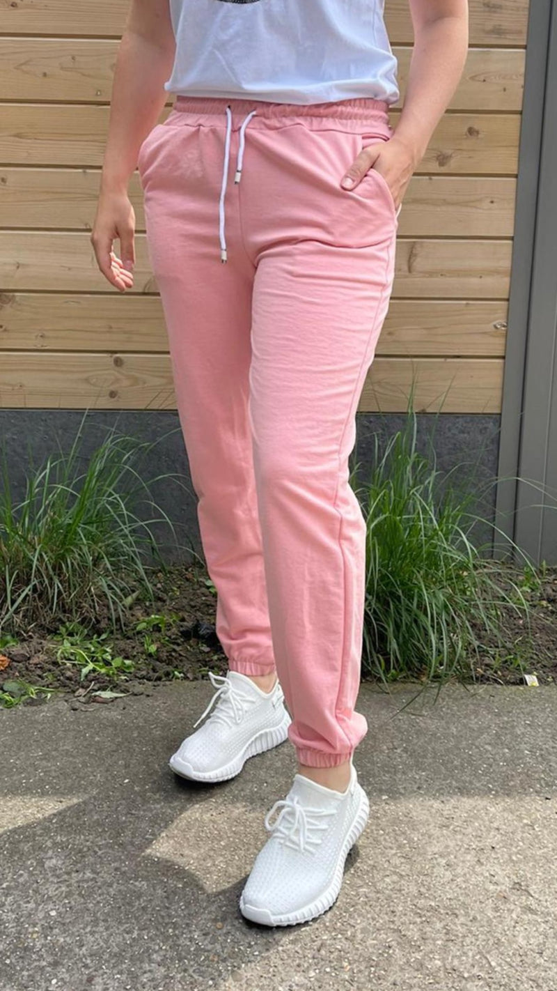 Basic sweatpant pink